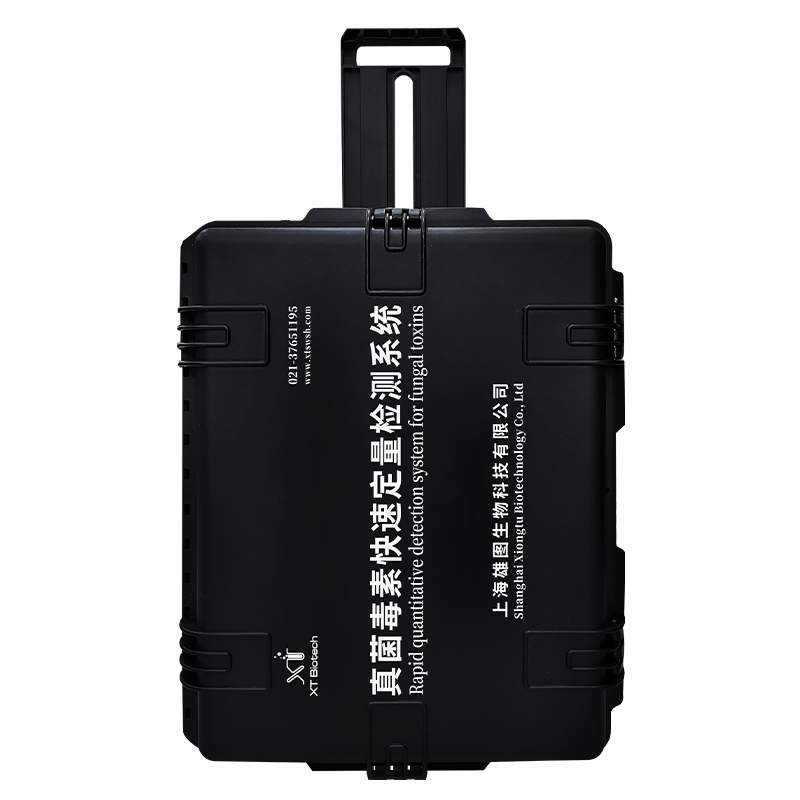 Fungal toxin fluorescence immunoassay rapid detection kit